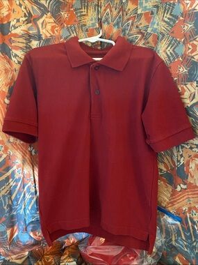 Classic Kids Polo Shirt - Dark Red